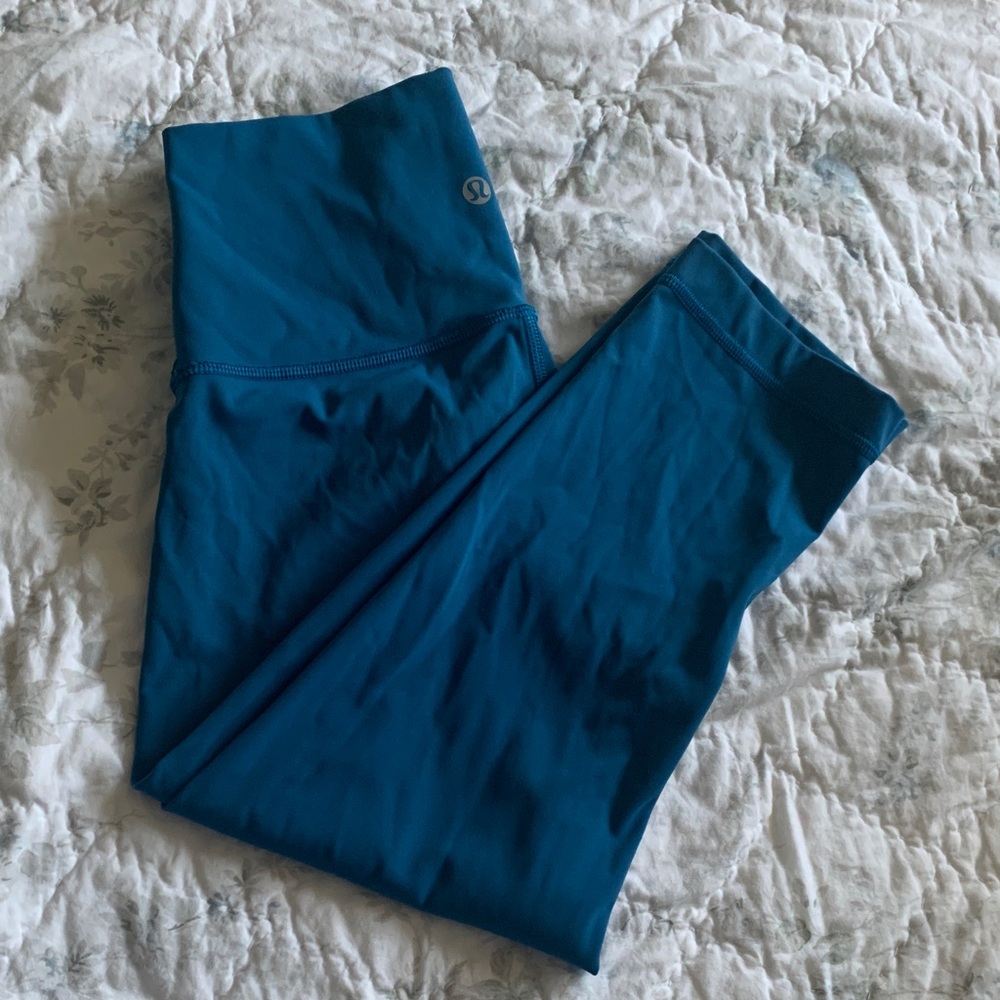 Lululemon Athletica Vibrant Blue Leggings